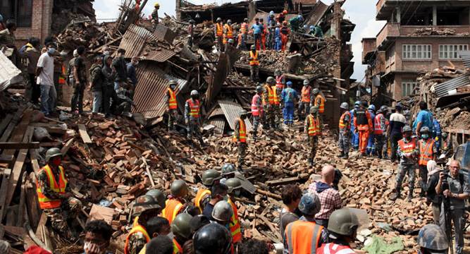 Earthquake Relief Operations